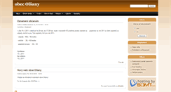 Desktop Screenshot of olsany.somt.cz